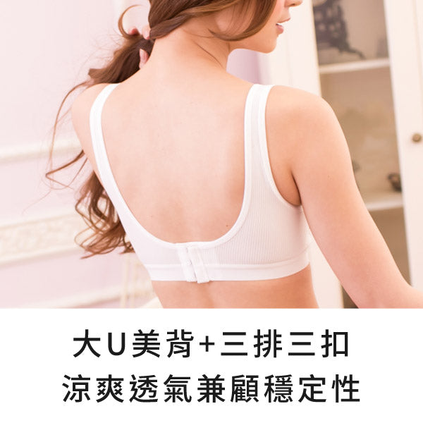 YURUBRA 肌的呼吸。居家零壓無鋼圈內衣 A.B.C.D罩