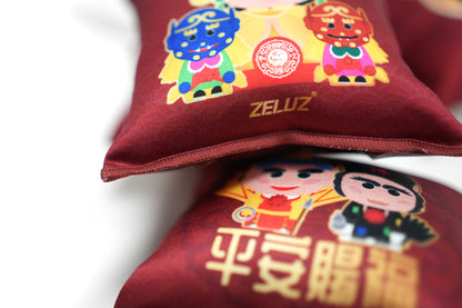 【ZELUZ〡大甲鎮瀾宮】五大團Q版-祈福小枕頭組