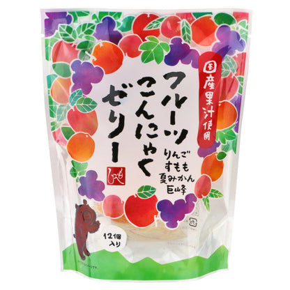MOHEJI 4種水果風味蒟蒻一口果凍(192g*包)