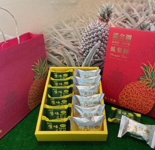 🍍鳳梨酥大集合🍍關廟鐵金鋼鳳梨酥 12入禮盒-原味+燒餅