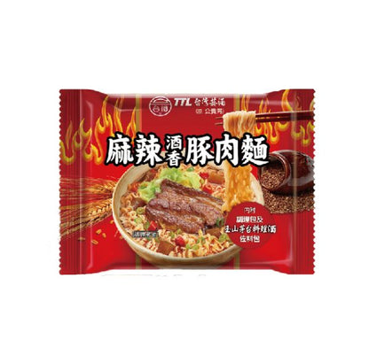 🈹檔期促銷 | 鴨血+滿漢+味味一品+台酒 大集合 ~ 【TTL 台酒】麻辣酒香豚肉麵(200g*3入)