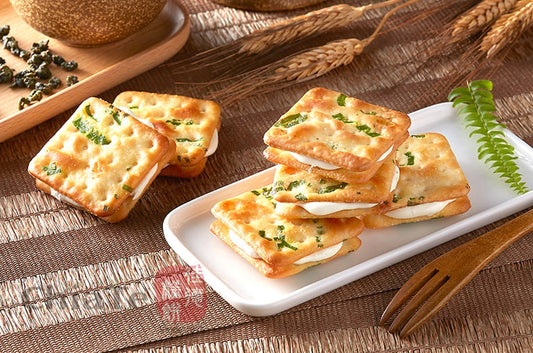 佳德 蔥軋餅禮盒 五辛素 ChiaTe Nougat Green Onion Cookies
