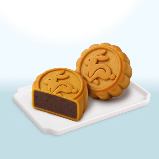 【中秋禮盒】低糖純素十五年陳皮豆沙迷你月餅(四件) MeCakeKi 咪曲奇