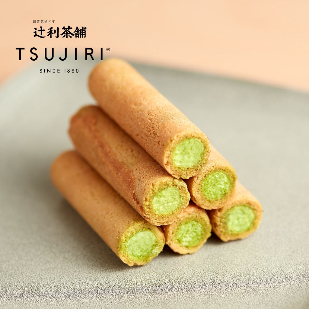 TSUJIRI® 辻利茶舖 辻利京茶花禮盒（茶葉捲心酥) ｜新年禮盒