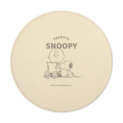 Norns Peanuts史努比皮革滑鼠墊 Norns Original Design Snoopy電腦滑鼠桌墊(1入)