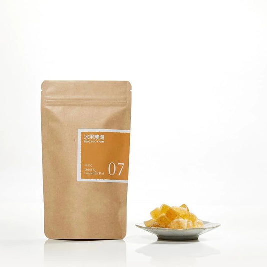 冰果農埸 袖皮Q / ‬像軟糖的柚子乾(120g*包)