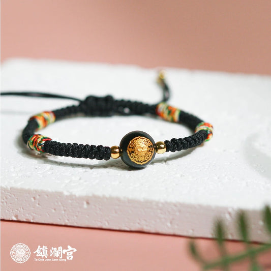 【鎮瀾宮×天后】避邪寶寶守護平安手繩｜黑色(1入)