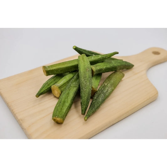 【澎玉191】秋葵乾、秋葵脆片 120克 | 低鹽、美味(120g*包)