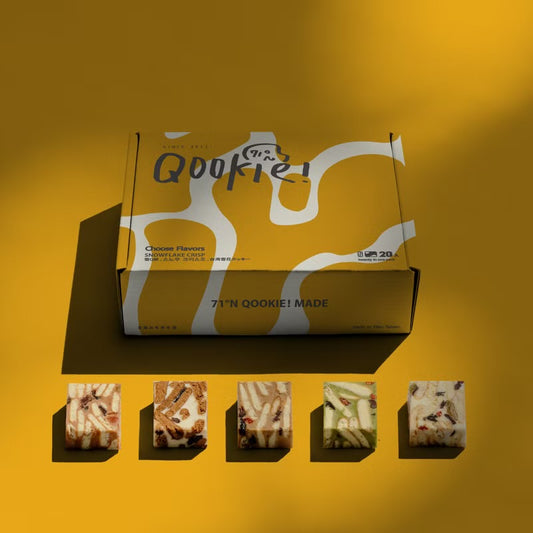 【Qookie!】經典單口味 - 20入禮盒