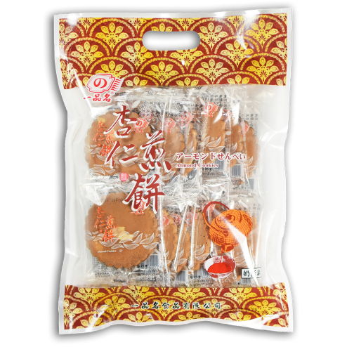 一品名 杏仁煎餅(圓) 270g (蛋奶素)