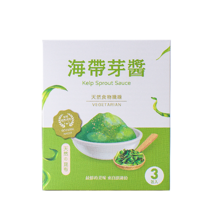 澎湖伯 海帶芽醬(70g*3入/盒)