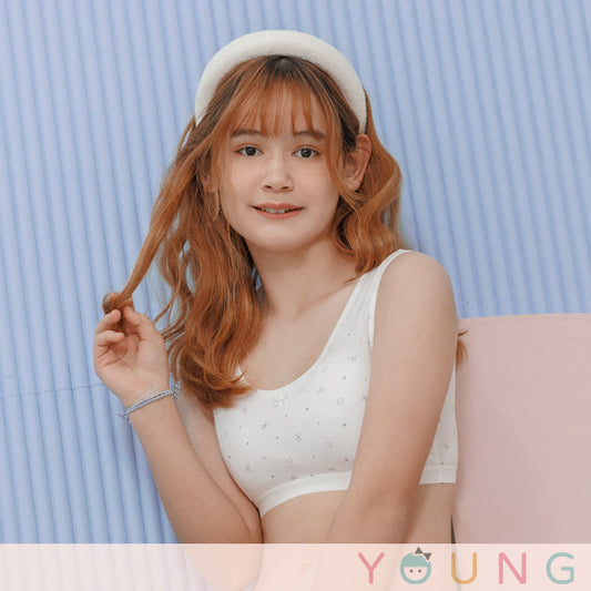 YURUBRA 童心少女。無鋼圈發育學生內衣 A.B.C罩