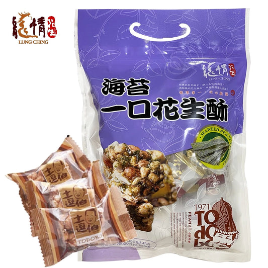 【龍情】土逗伯壹口酥-花生海苔(240g*包)