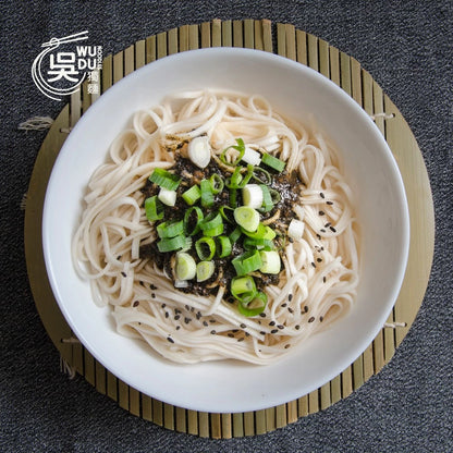 吳獨麵 (純素)原味米豆簽+黑芝麻醬-3包入(含醬)