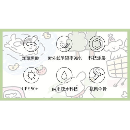 🐶狗狗日常摺疊傘 晴雨兩用 防曬 摺疊傘 自動傘 手動傘 雨傘(1個)