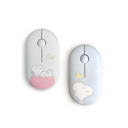 Norns Peanuts史努比三模無線藍牙滑鼠Norns Original Design Snoopy一鍵多工 輕鬆切換裝置(1入)