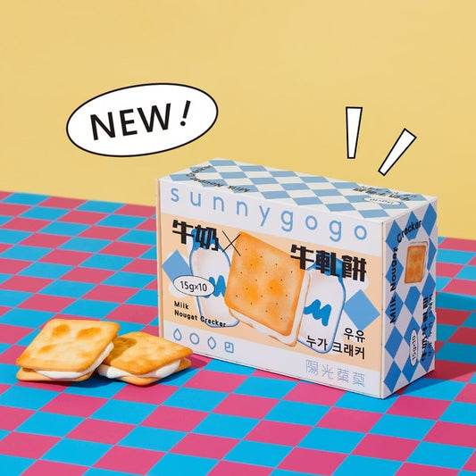 陽光菓菓 牛奶牛軋餅/10入