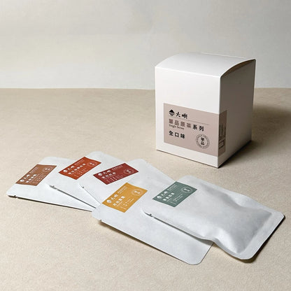 【大嶼-單品原茶系列】單品全口味體驗包(茶包10入/盒 )