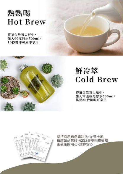 茶敬茶 【鮮萃茶】玉露山青2盒裝(16入) Tea to Tea