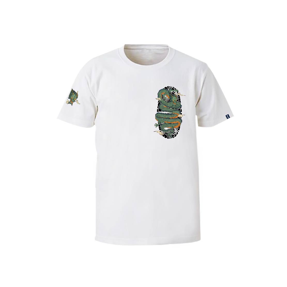 【ZELUZ〡神龍系列】甲辰神龍棉T_白(S、M、L、XL)