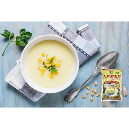 【台塑鑽】玉米濃湯粉(奶素) (1kg)-湯品/玉米濃湯