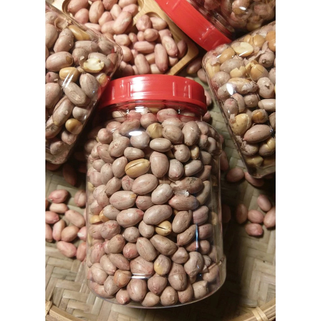 【新東勢麻油花生店】原味炒花生，台灣特選花生，百年老店(400g*罐)