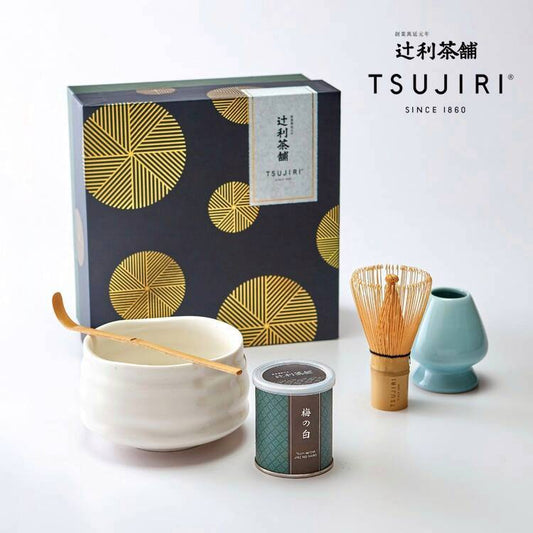 TSUJIRI® 辻利茶舖 辻利抹茶道具禮盒｜新年禮盒