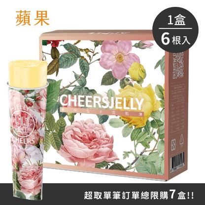 CheersJelly舉杯低卡蒟蒻凍 低卡零食 蘋果(6入*盒)