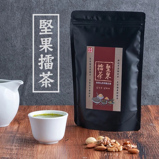 【 展榮商號 堅果擂茶 】 堅果口感 客家擂茶 創新口味 使用佐藤園抹茶