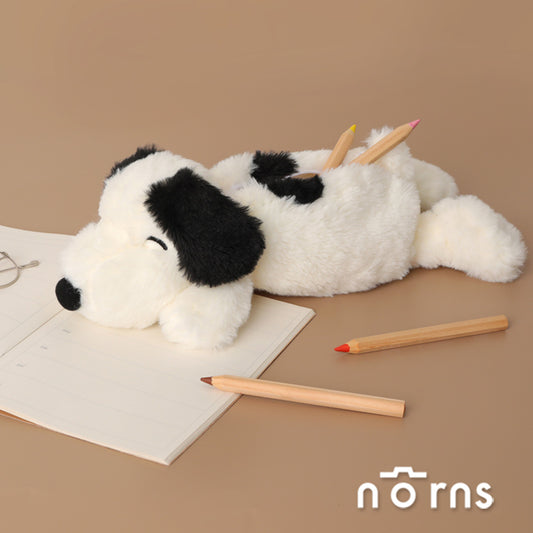Norns Peanuts史努比絨毛造型筆袋- Norns Original Design Snoopy正版授權(1入)