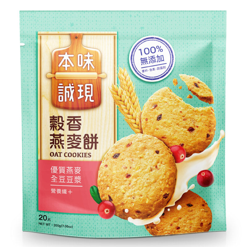 77 本味誠現 穀香燕麥餅(200g*包)