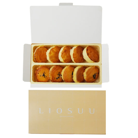 留酥 留酥燒-饕客綜合10入組