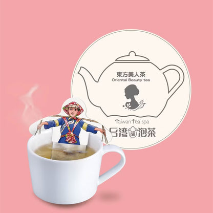 【新品】台灣請泡茶系列-客家風情 東方美人茶(5入)