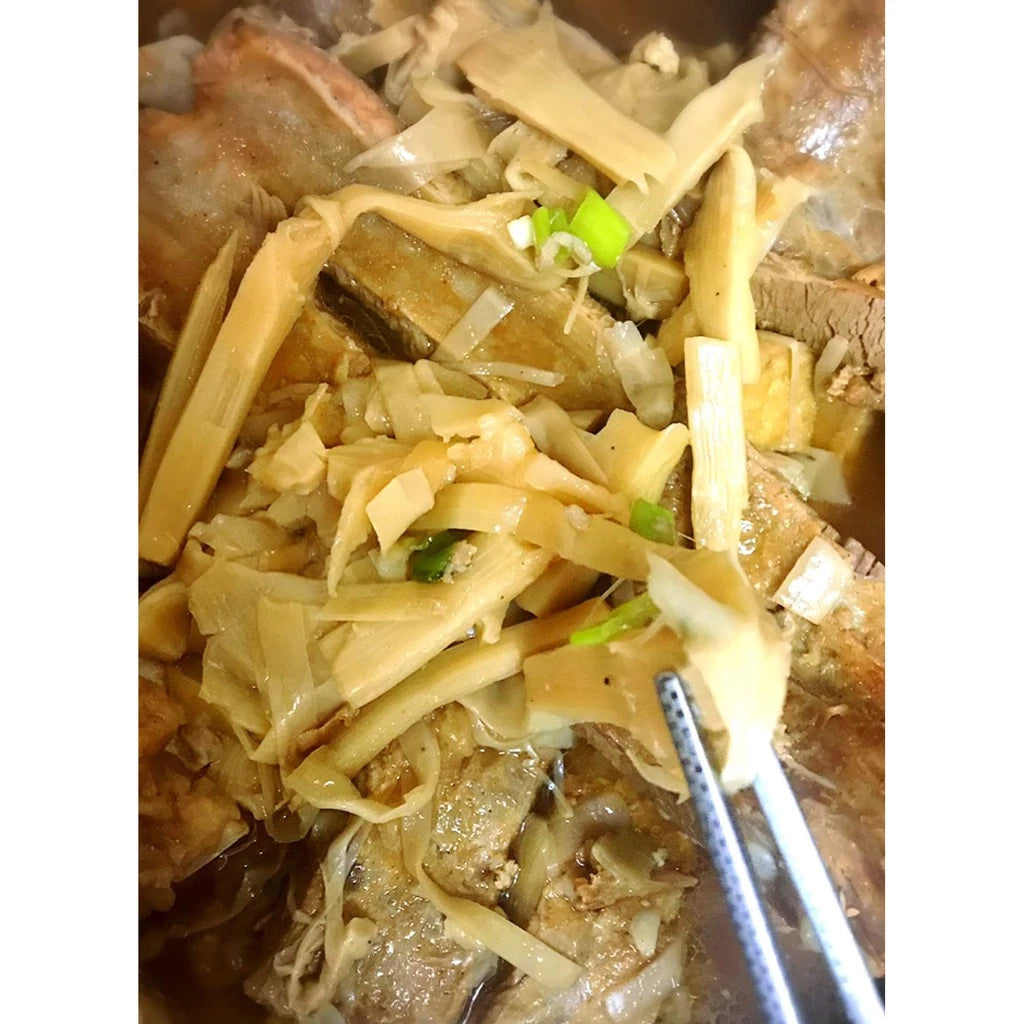 福霖食品 樂耘糧倉 來自竹山自家園子麻竹筍 手工麻竹筍尾乾