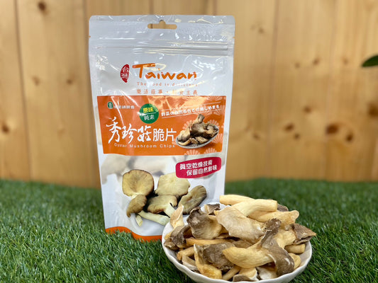 埔里鎮農會 秀珍菇脆片 原味(80g*包)