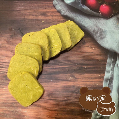 熊之家烘焙坊-抹茶杏仁手工曲奇餅乾