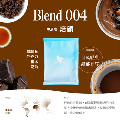 江鳥咖啡 【Riverbird Blend】《30入掛耳》001/004 中/中深焙