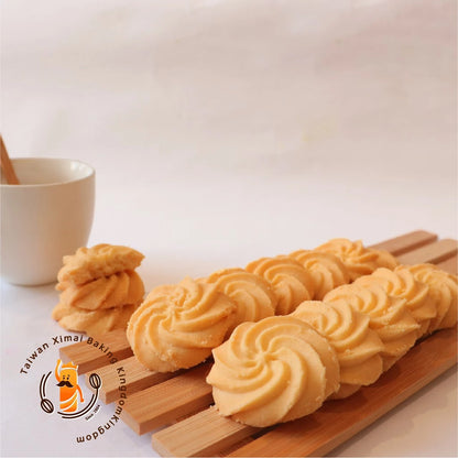 興麥蛋捲烘焙王國【香港-原味曲奇餅乾】(245g*盒)