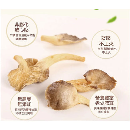 【正心堂】 秀珍菇脆片 黑胡椒/原味(100g*包)