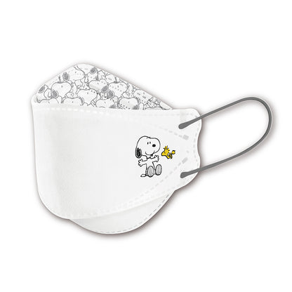 【Snoopy 史努比】 宏瑋KF94史努比醫療口罩-經典史努比 （10入/盒） （20.8x8cm）