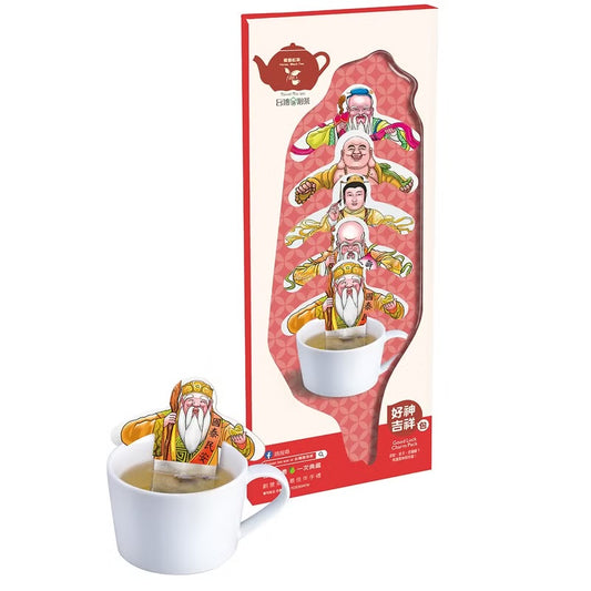 一番茶棧 【新品】台灣請泡茶系列-好神吉祥話包 蜜香紅茶(5入)