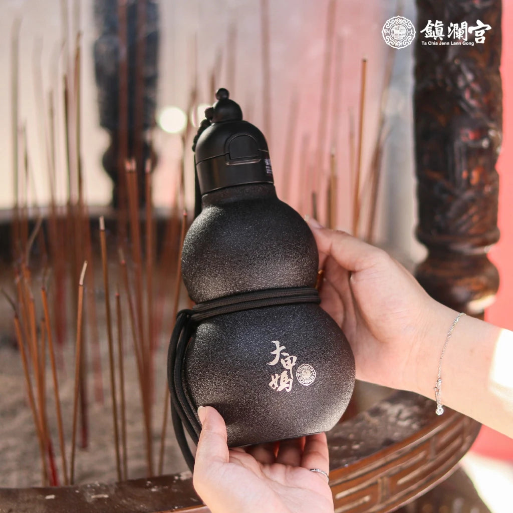 【鎮瀾宮】葫蘆保溫瓶保溫保冷316不鏽鋼水壺(1入)