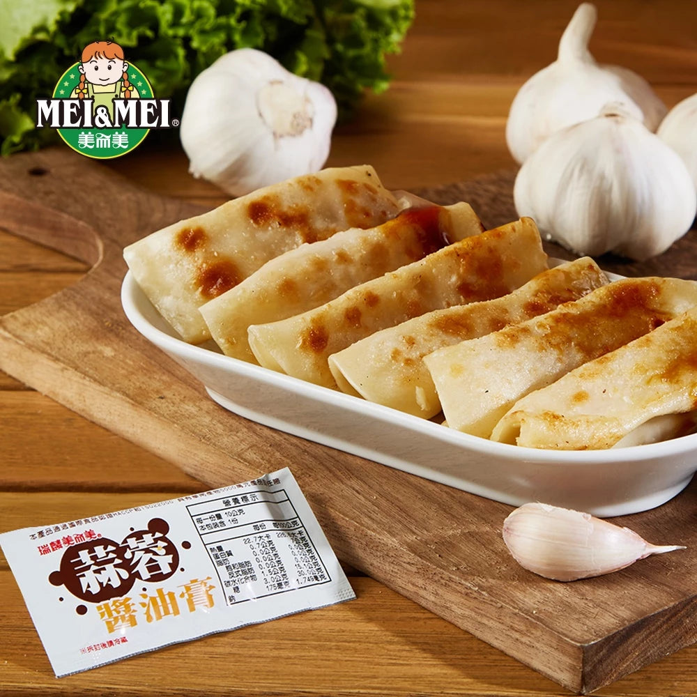 美而美 蒜蓉醬油膏隨手包 Mei & Mei (100小包/袋)