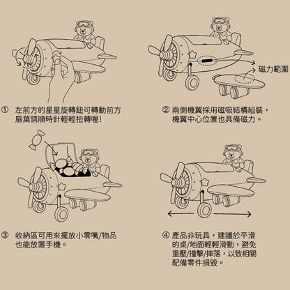 星巴克復古飛機咖啡捲心酥禮盒