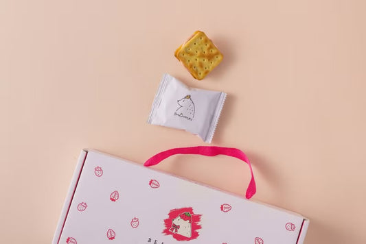 BearQueen-草莓牛奶蘇打牛軋餅 l 12pcs