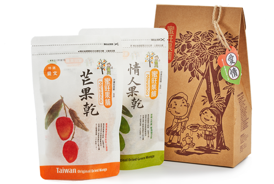 蜜旺果舖 愛文情人双袋(180g*2入)