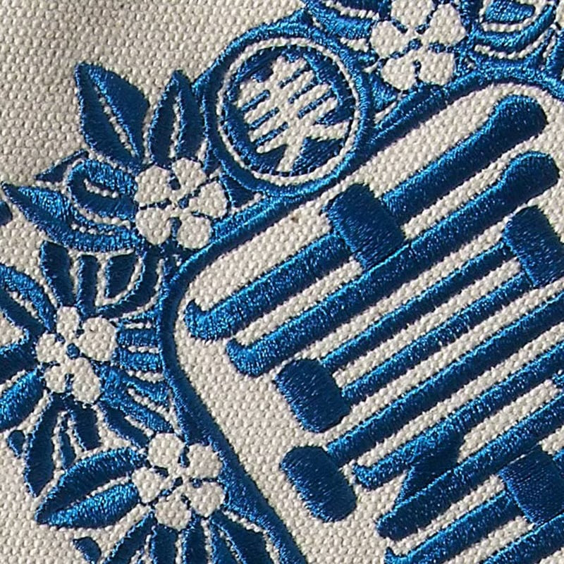 美麗寶島台灣LOGO書包 / 藍