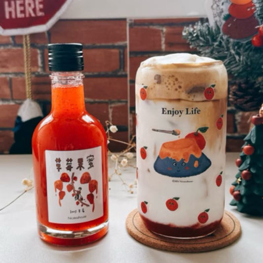 手工熬制🍯：草莓果蜜(送果蜜帆布袋)(200ml*瓶)