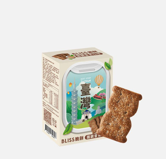 台灣優格餅乾學院 鐵觀音烏龍茶脆餅獨享盒(68g*盒)