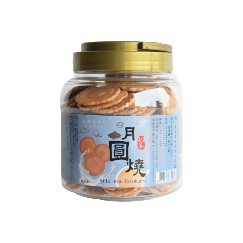 一品名 月圓燒-奶茶口味 250g (蛋奶素)